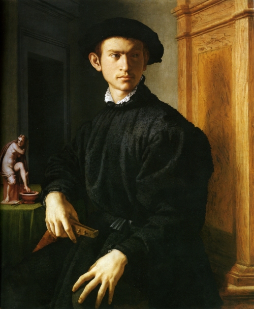 Il Bronzino, Rittrato di giovane con liuto, 1530-32, huile sur toile, 94 x 79 cm, Firenze, Galleria degli Uffizi